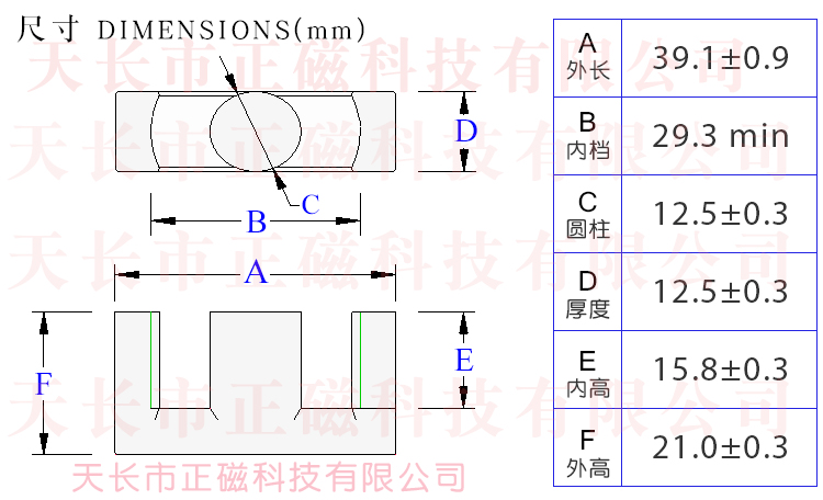 EC39��3942��39�ߴ�D